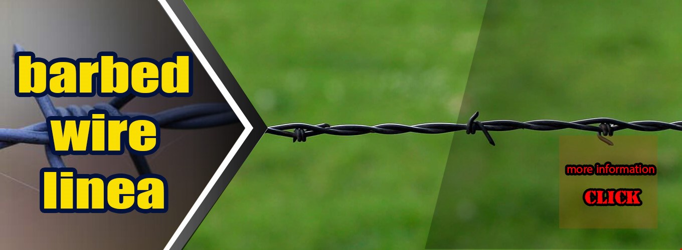 Linear barbed wire