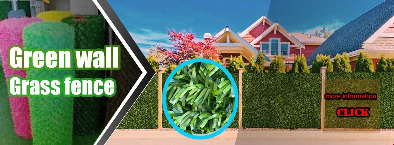 Grass fence